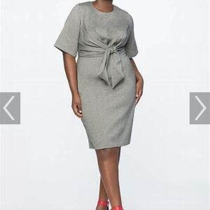 Eloquii tie front dress